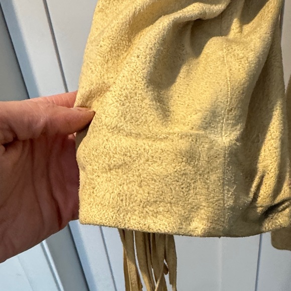 Vintage DKNY Fringe Trench Coat - Picture 3 of 5